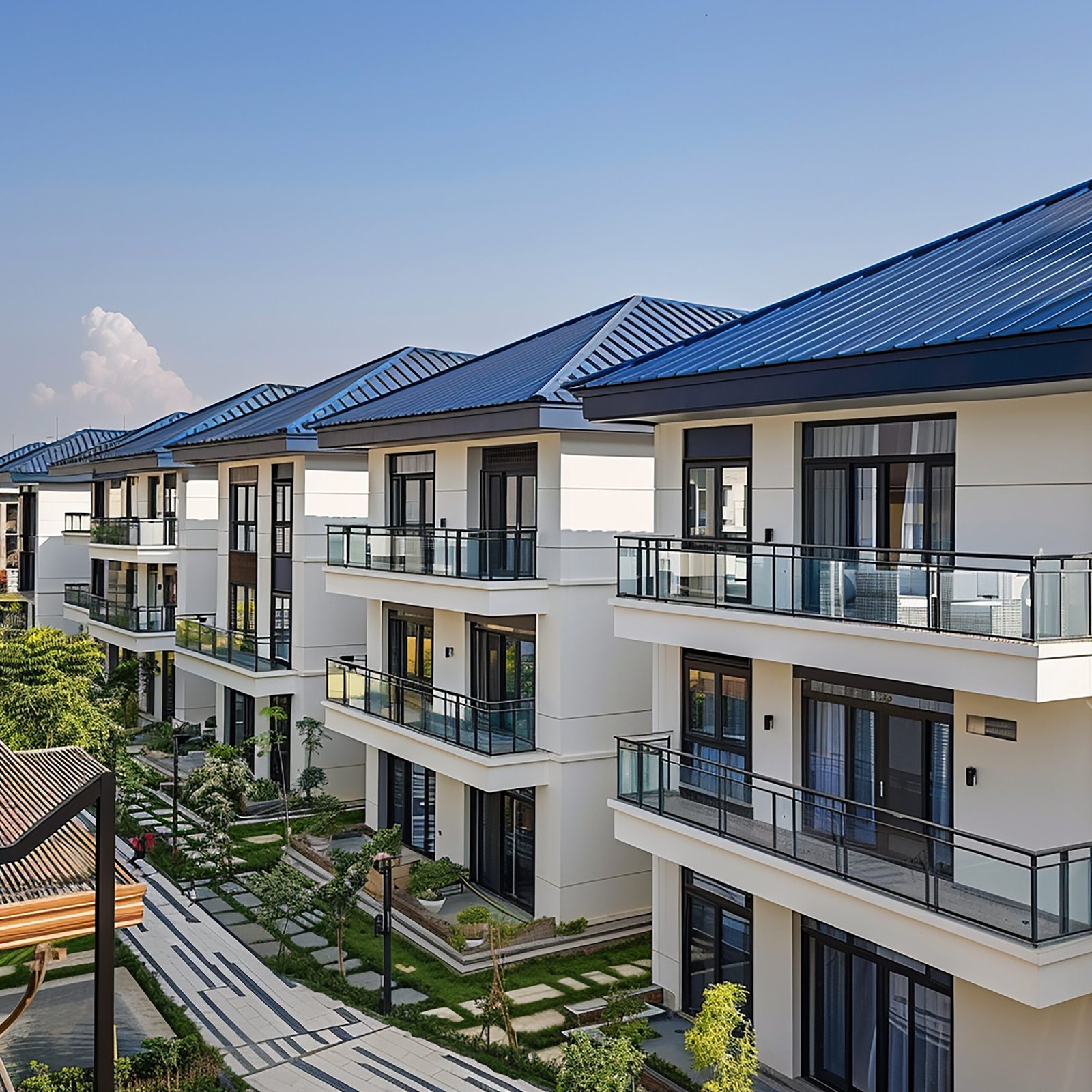 modern-residential-district-with-blue-roof-balcony